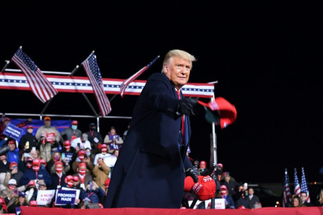US President Donald Trump held mega rallies in Pennsylvania one day before challenger Joe Biden's more subdued, pinpoint campaigning in state