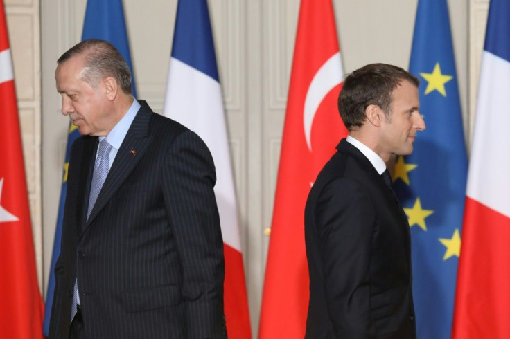 Turkey's Erdogan and France's Macron have repeatedly traded barbs, as tension rises between their countries