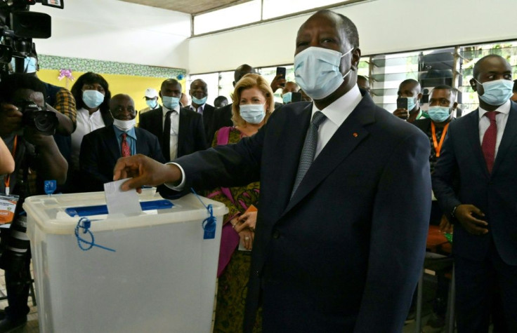 Ivory Coast's incumbent President Alassane Ouattara announced he would run again in August