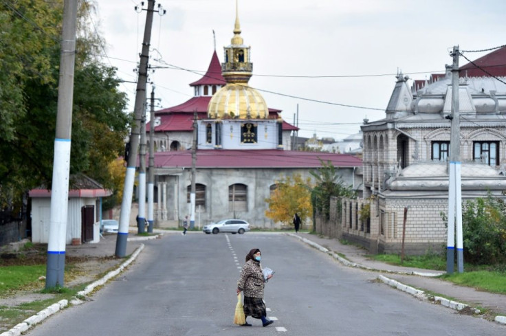 The Gypsy Hill neighbourhood in Soroca, 155 km north of Chisinau, is home to a collection of huge homes once owned by wealthy Roma