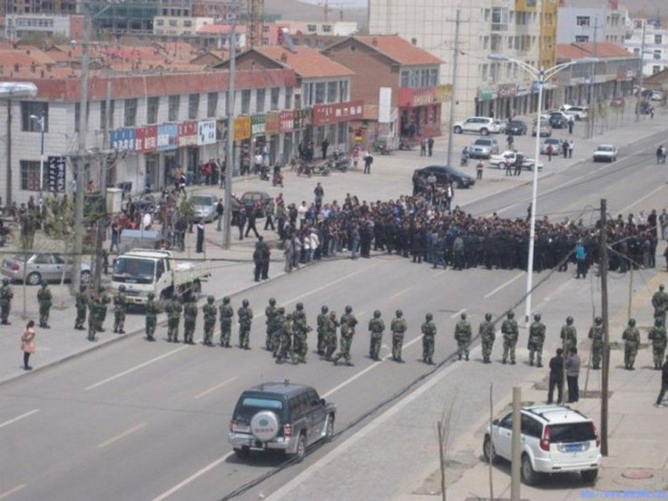 Protest in Xilinhot, Inner Mongolia Autonomous Region