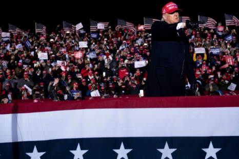 US President Donald Trump draws another big crowd in Kenosha, Wisconsin