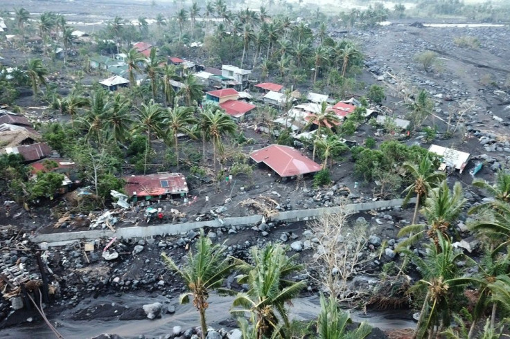 Albay was particularly badly hit by Typhoon Goni