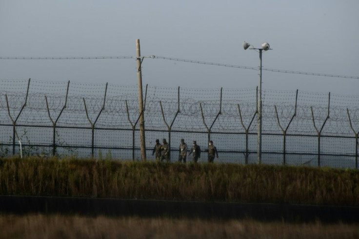 Only a few people have dared to cross the DMZ, which is riddled with landmines and has a heavy military presence on both sides