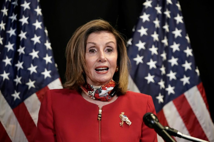US Speaker of the House Nancy Pelosi praised the victory of her Democrats in controlling the chamber for another two years