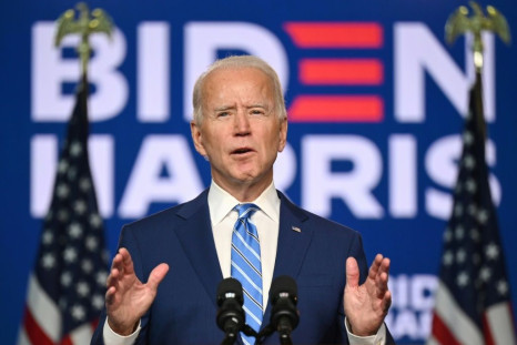 Joe Biden said he is confident he has done enough to win the White House, though Donald Trump accused the Democrats of fraud