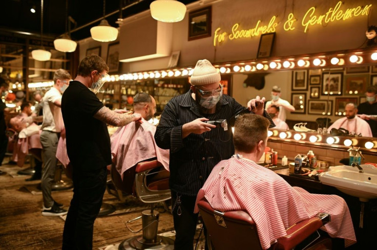 There was a rush to get a trim before the lockdown went into effect