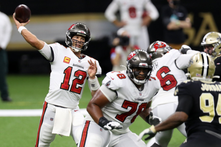 Tom Brady Buccaneers Saints 