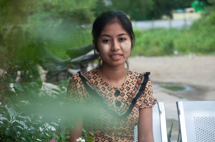 Wai Wai Tun, 19, a Rakhine history student, can vote, but her family back home has been disenfranchised