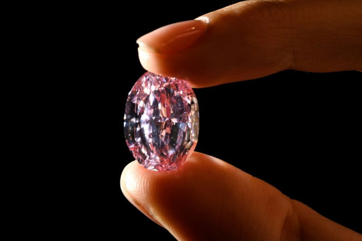 "The Spirit of the Rose" is the biggest diamond ever to go under the hammer in its category -- "fancy vivid purple-pink"