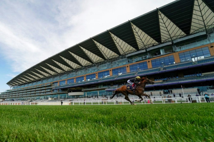 Stradivarius won a third successive Ascot Gold Cup in front of empty stands