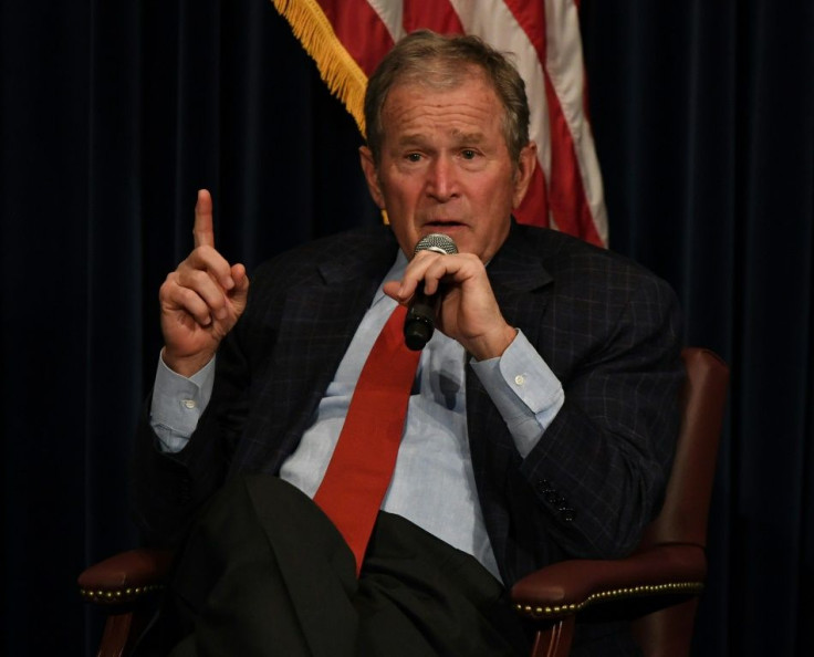 Former president George W. Bush congratulated President-elect Joe Biden and Vice President-elect Kamala Harris and said the 'outcome is clear'