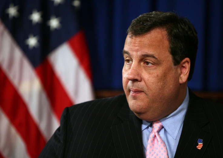 New Jersey Gov. Chris Christie