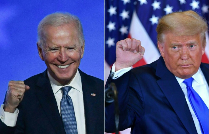 President Donald Trump lost but is refusing to concede to Democrat Joe Biden