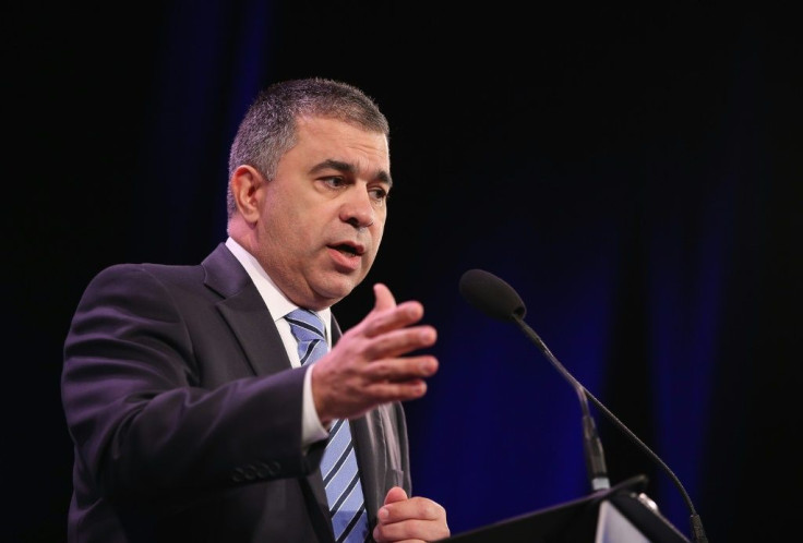 David Bossie, president of Citizens United, speaking to the Iowa Freedom Summit in 2015