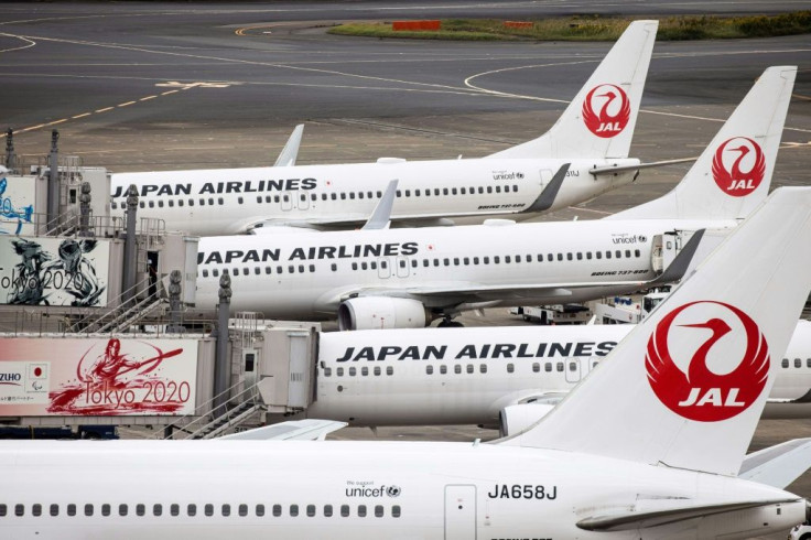 Japan Airlines was up 20 percent in Tuesday trade
