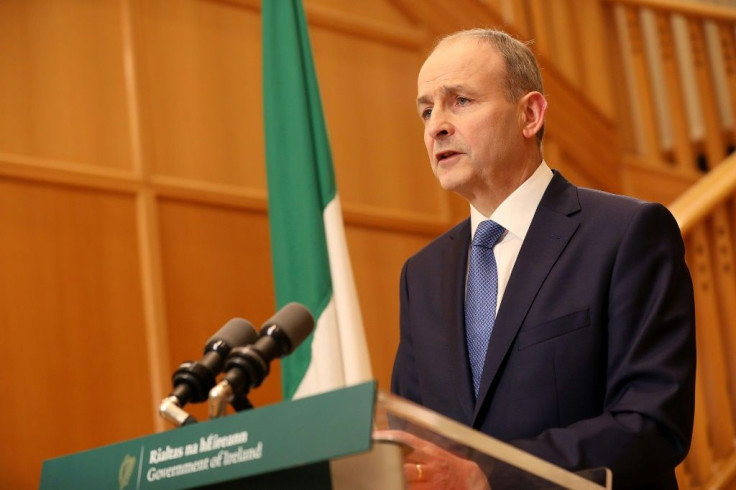 Ireland's Prime Minister Micheal Martin (pictured October 2020) called his call with US President-elect Joe Bide "warm and engaging"