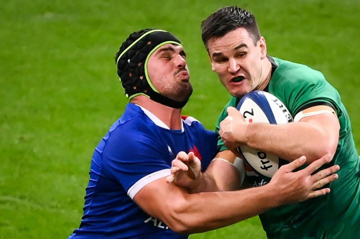 Johnny Sexton (right) leads an Ireland team eager to learn from the mistakes they made against France in the Six Nations