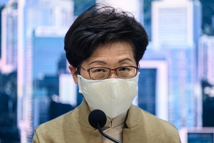 Chief Executive Carrie Lam said the disqualifications of the lawmakers were "constitutional, legal, reasonable and necessary"