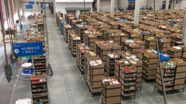E-commerce giant Alibaba's robotic logistics network, inaugurated in 2018, with claims of being the China's largest robot intelligent warehouse, has some 1000 robots sorting delivery packages ahead of the annual Singles Day.Singles' Day, also called "11