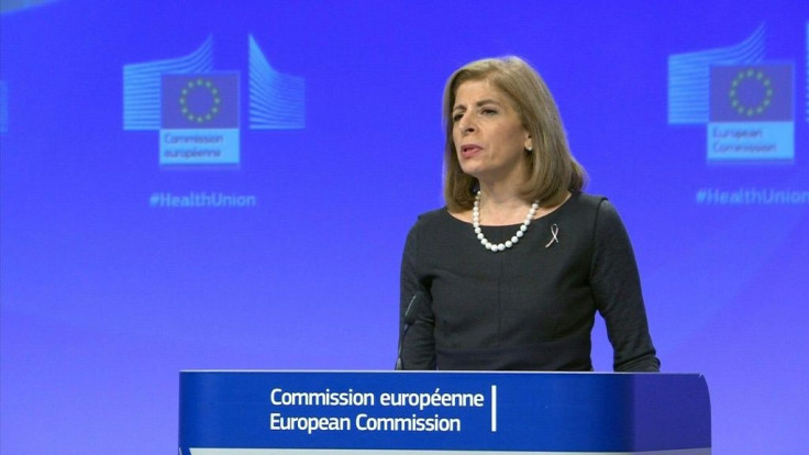 European Commissioner for Health Stella Kyriakides announces the proposal of a new agency and joint plan to prepare for crises like the coronavirus epidemic in the future.