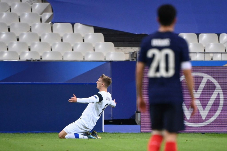 Marcus Forss' strike set Finland on their way to a win over the world champions
