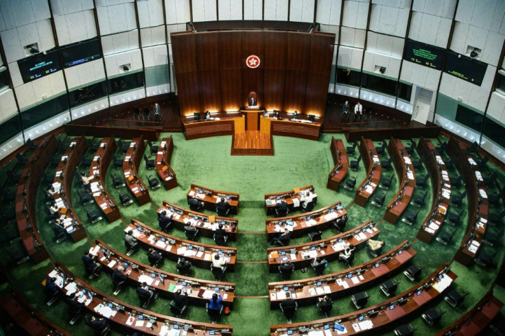 Hong Kong authorities disqualified four pro-democracy lawmakers