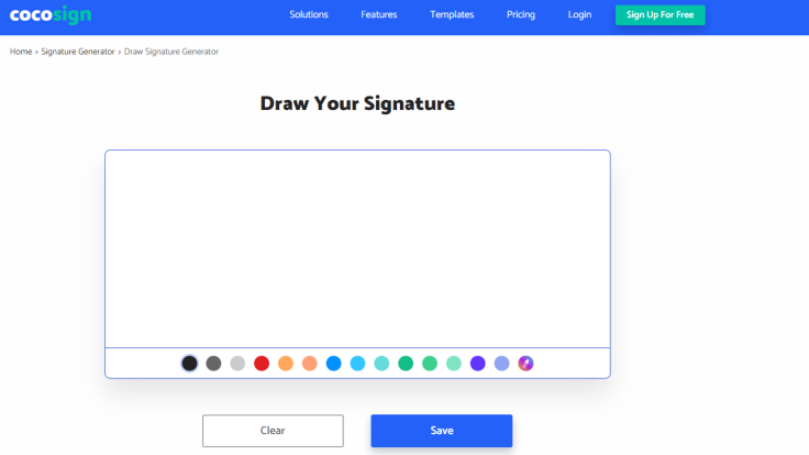 Draw your signature