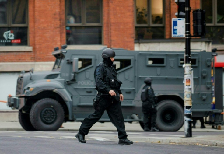 Heavy police presence was seen by the Ubisoft office in Montreal in response to what local media said was a possible hostage-taking, but no threat had yet been found