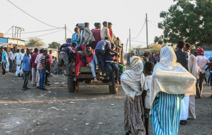 Thousands have fled to neighbouring Sudan