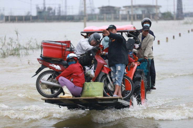 Vamco is the latest in a series of storms that have pummelled Vietnam over the past six weeks