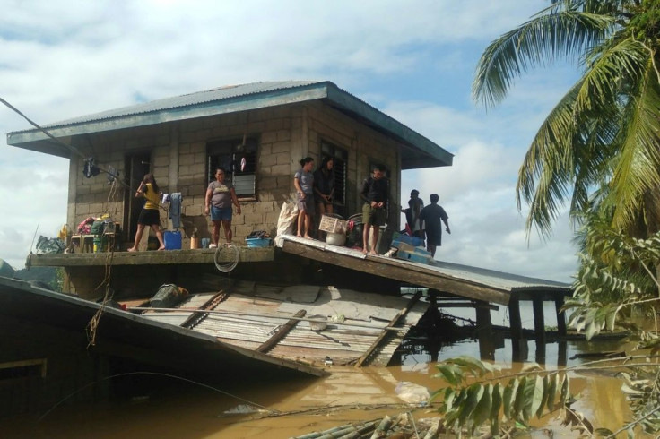 Rescue teams and emergency supplies including food have been dispatched to the northeast Philippines