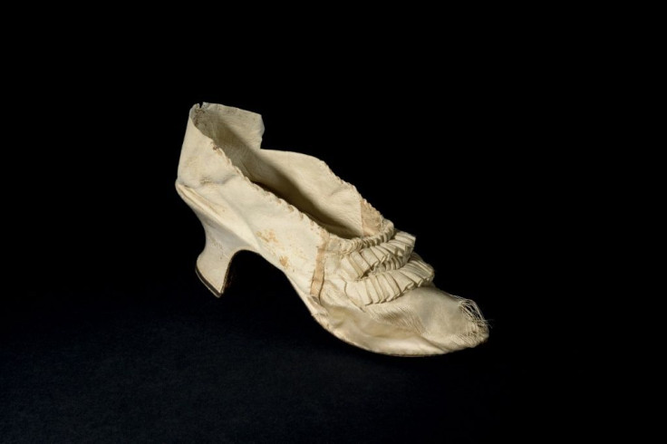 The 22.5 centimetre-long (8.8-inch) shoe is roughly equivalent to a European size 36