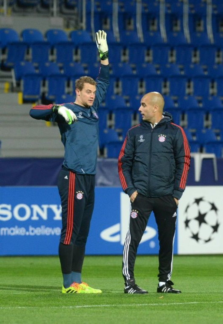 Former Bayern Munich head coach Pep Guardiola once had to be dissuaded from the idea of playing Manuel Neuer in midfield