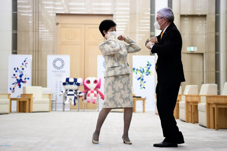 Thomas Bach told Tokyo's Governor Yuriko Koike the IOC was committed to ensuring 'a safe environment for the participants of the Games, but also the Japanese people'