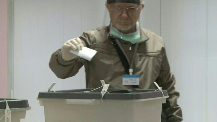 The voting process begins in Chisinau as Moldova heads to the polls for the second round of a tightly-contested presidential election pitting a pro-European challenger against the country's Moscow-backed incumbent.
