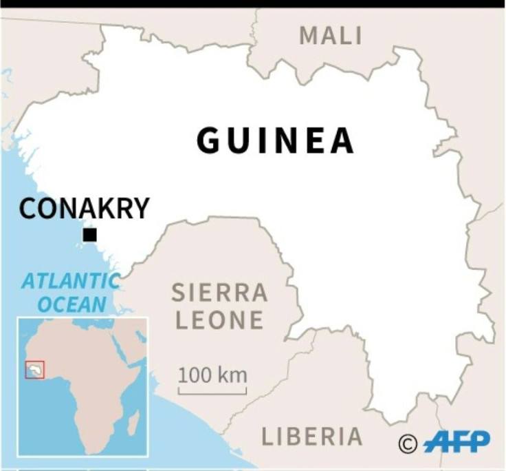 Map of Guinea