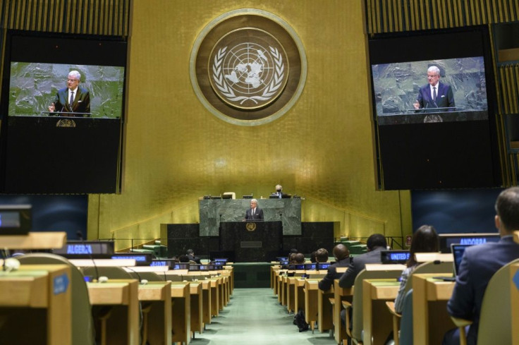 UN General Assembly president Volkan Bozkir criticized the body, saying its effectiveness has been limited