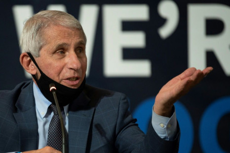 "The idea that we have a 94.5 percent effective vaccine is stunningly impressive," Anthony Fauci, director of the National Institutes of Allergies and Infectious Diseases, which co-developed the vaccine, told AFP