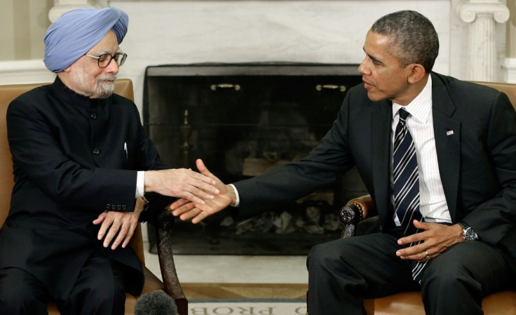 Former president Barack Obama in a new memoir voices deep respect for India's former prime minister Manmohan Singh, seen here in a 2013 White House meeting