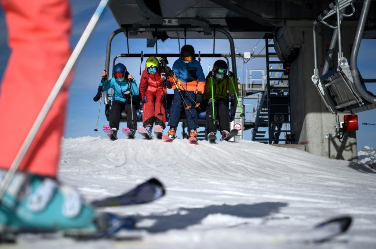 Recreational skiers are flocking to the slopes as the season gets underway in Switzerland