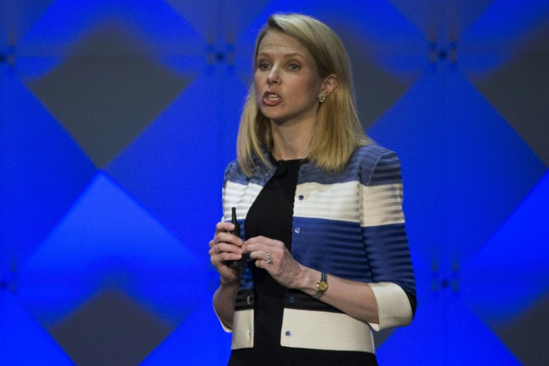 Former Yahoo CEO Marissa Mayer, seen in 2016, is back on the tech scene with a new app from her startup Lumi Labs