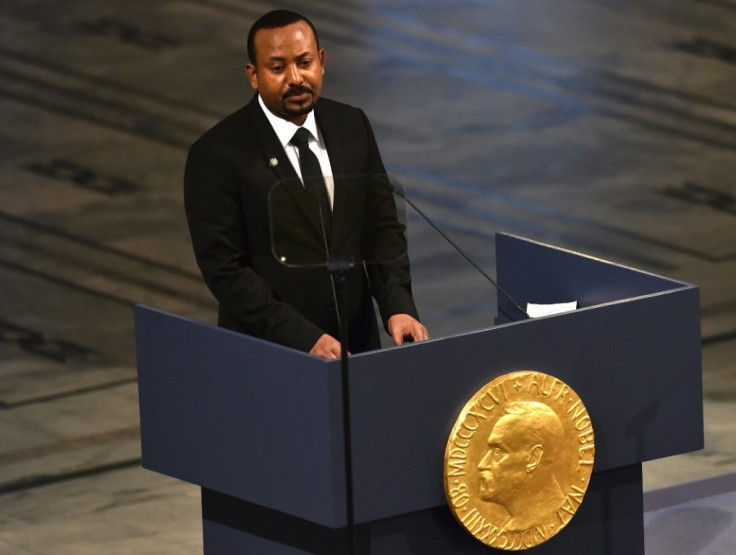 Prime Minister Abiy Ahmed won the 2019 Nobel Peace Prize for forging detente with Ethiopia's long-standing rival, Eritrea