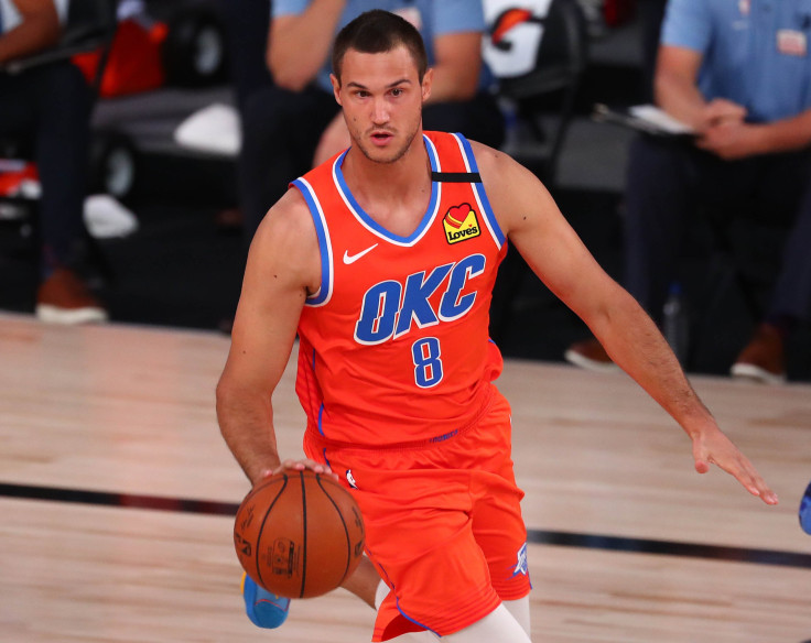 Danilo Gallinari #8 of the Oklahoma City Thunder