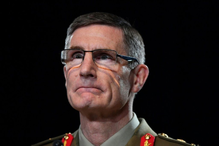 General Angus Campbell, chief of the Australian Defence Force delivers the damming findings from inquiry in Canberra