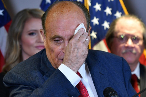 President Donald Trump's personal lawyer Rudy Giuliani accused Democrats of a massive campaign of voter fraud to help President-elect Joe Biden "steal" the November 3, 2020 election