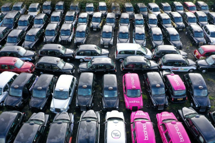 Many London cabbies can't keep paying the rent on their world-famous black taxis and are handing them back