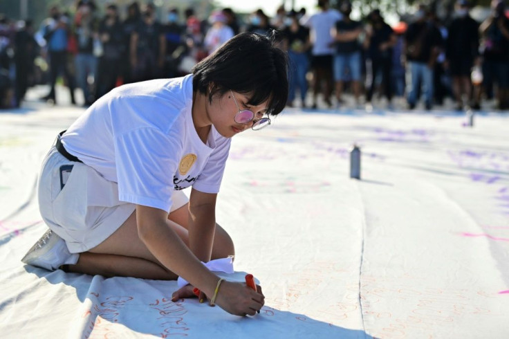 Ploy and her fellow high school activists have gone rogue, emboldened by the broader political protest movement currently stirring up Thailand