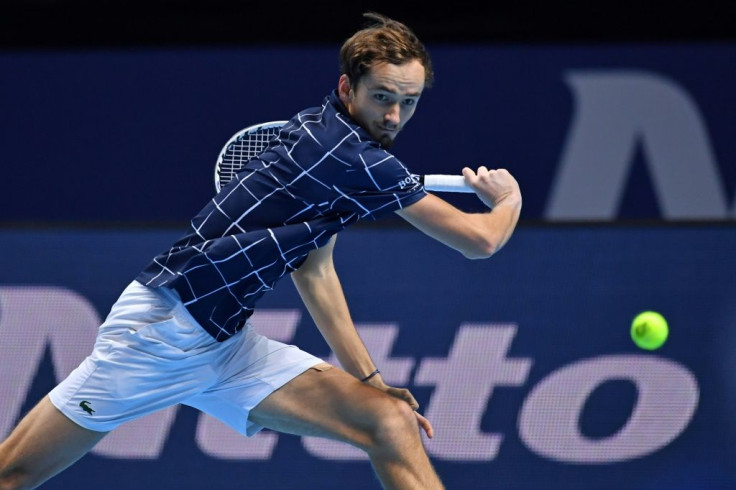 Russia's Daniil Medvedev won all three of his round-robin matches at the 2020 ATP Finals