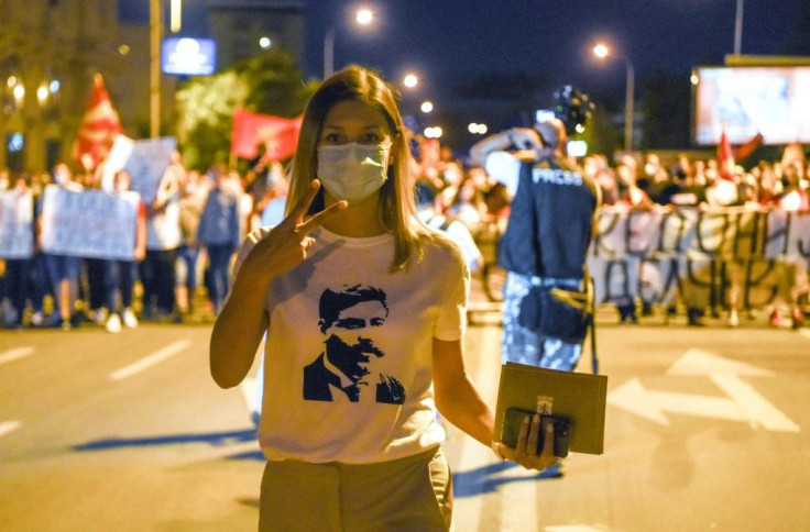 People demonstrated in North Macedonian in September over the country's history, culture and language dispute with Bulgaria